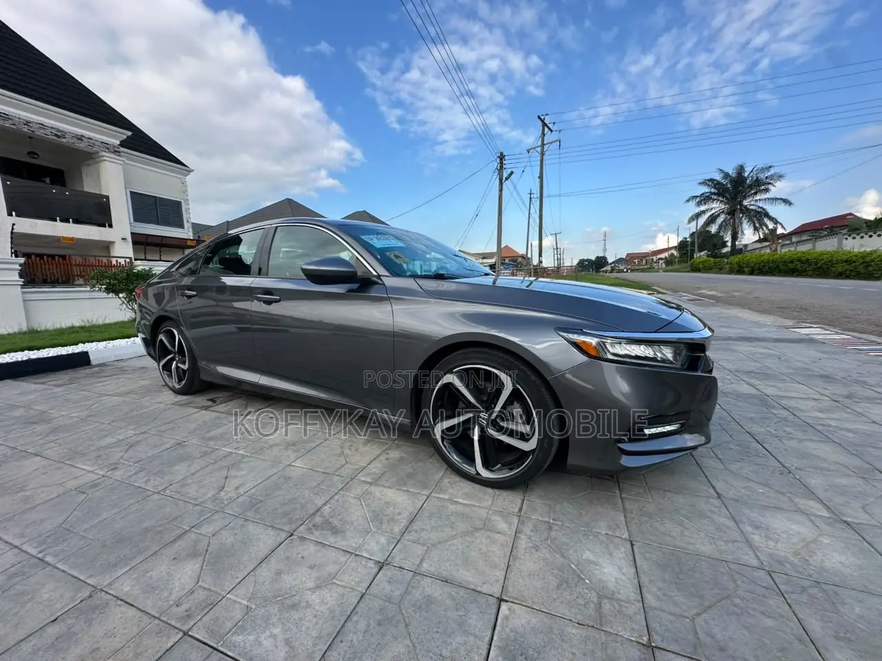 Honda Accord Sport 2018 Gray