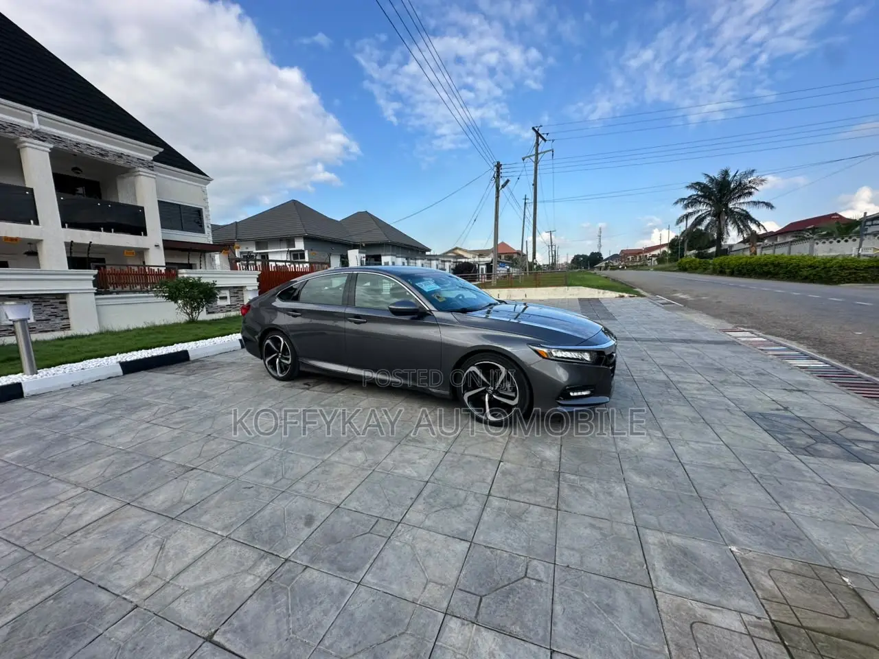 Honda Accord Sport 2018 Gray