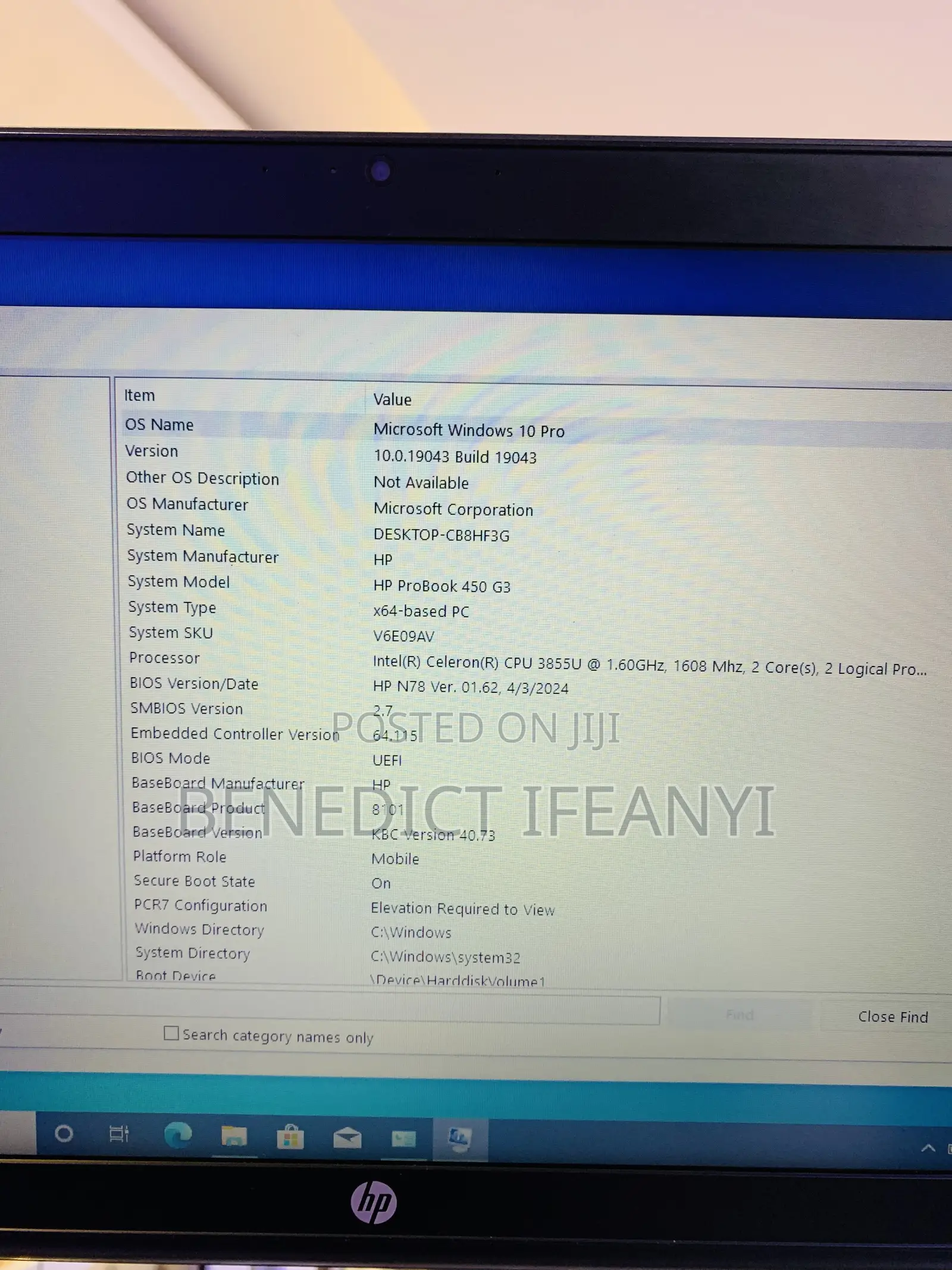 Laptop HP ProBook 430 G3 8GB Intel HDD 500GB