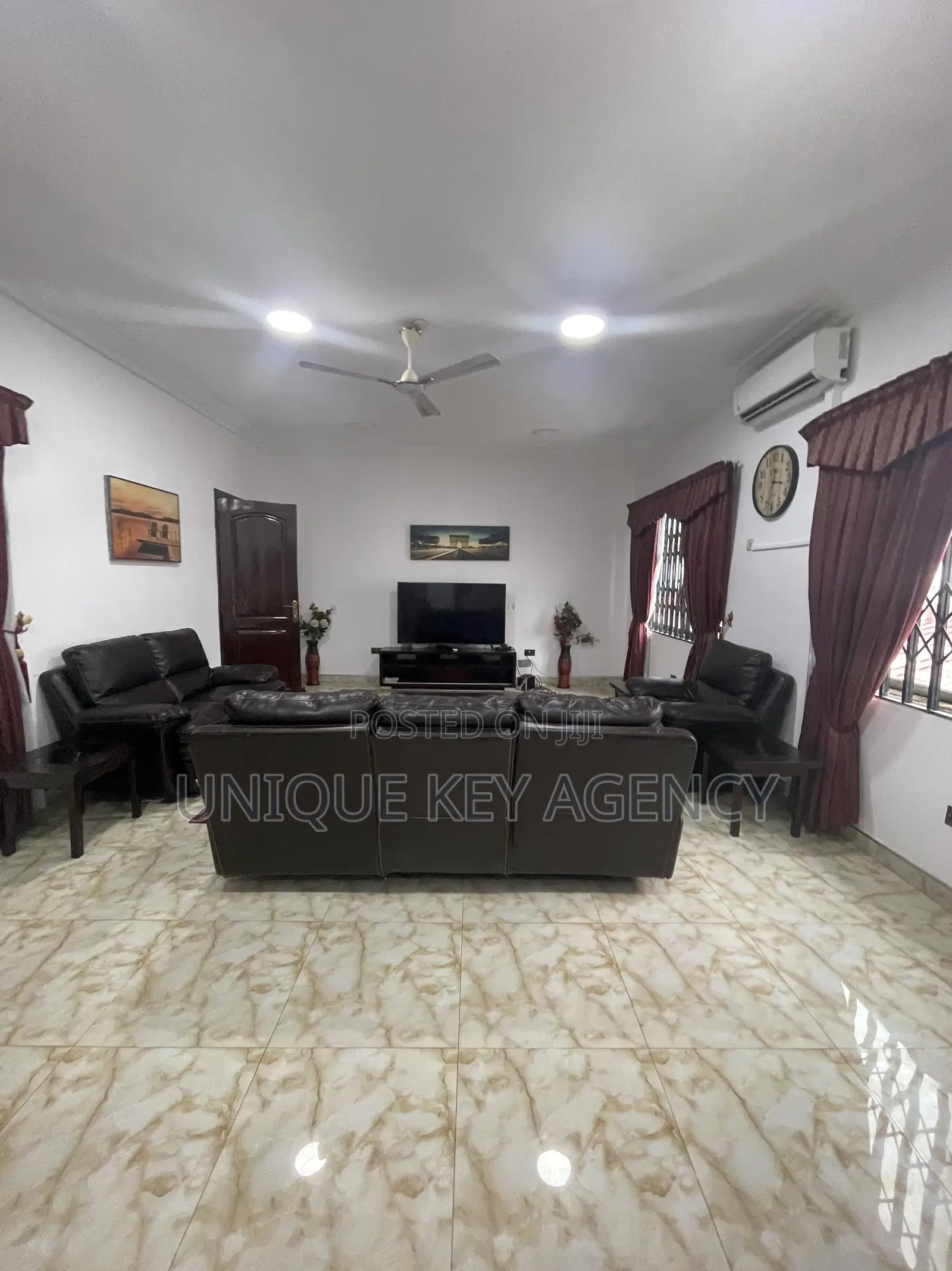 Furnished 4bdrm Apartment in Unique Key Agency, Roman Ridge for rent