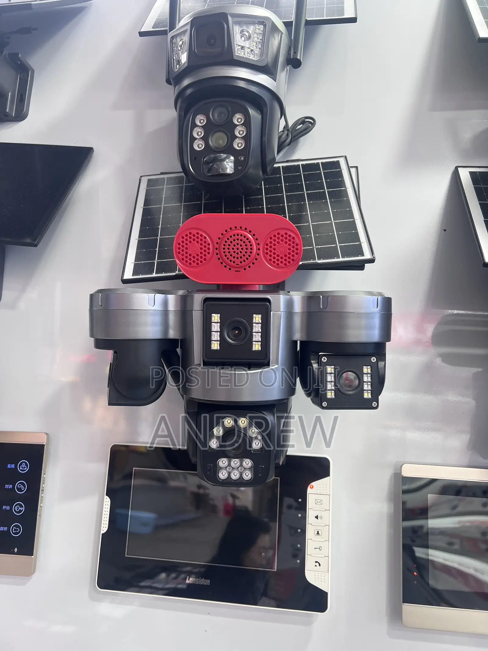 4G Solar CCTV (4 View)