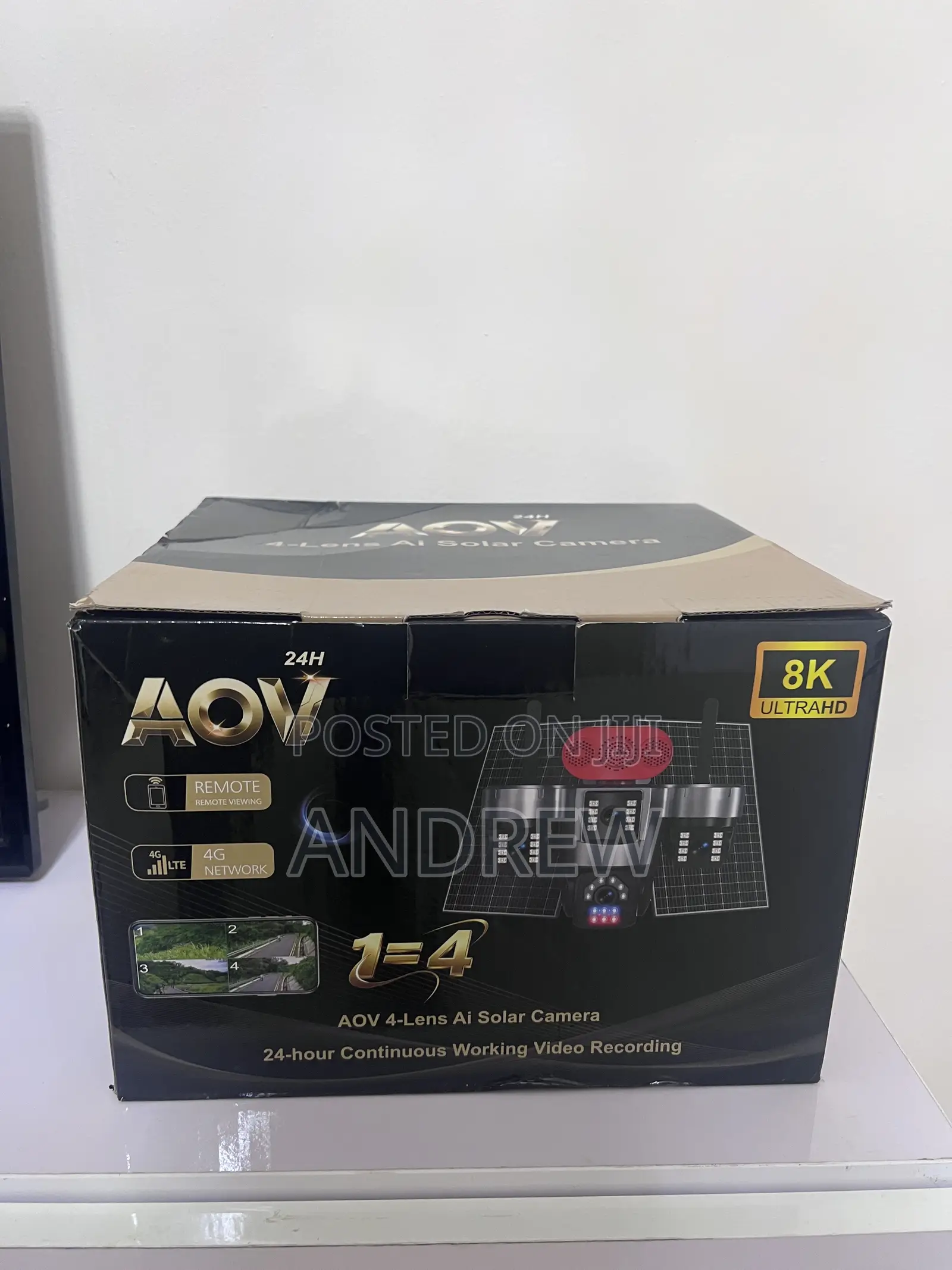 4G Solar CCTV (4 View)