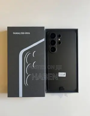 New Samsung Galaxy S26 Ultra 5G 1 TB Black