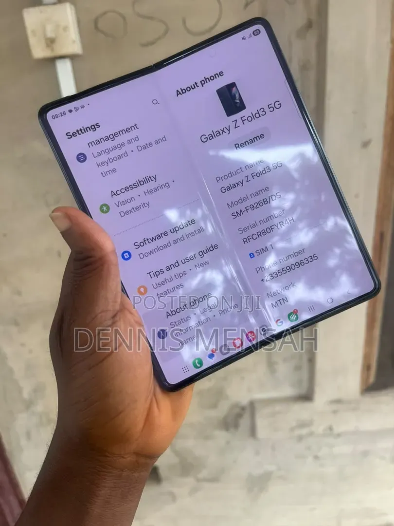 Samsung Galaxy Z Fold3 5G 256 GB Black