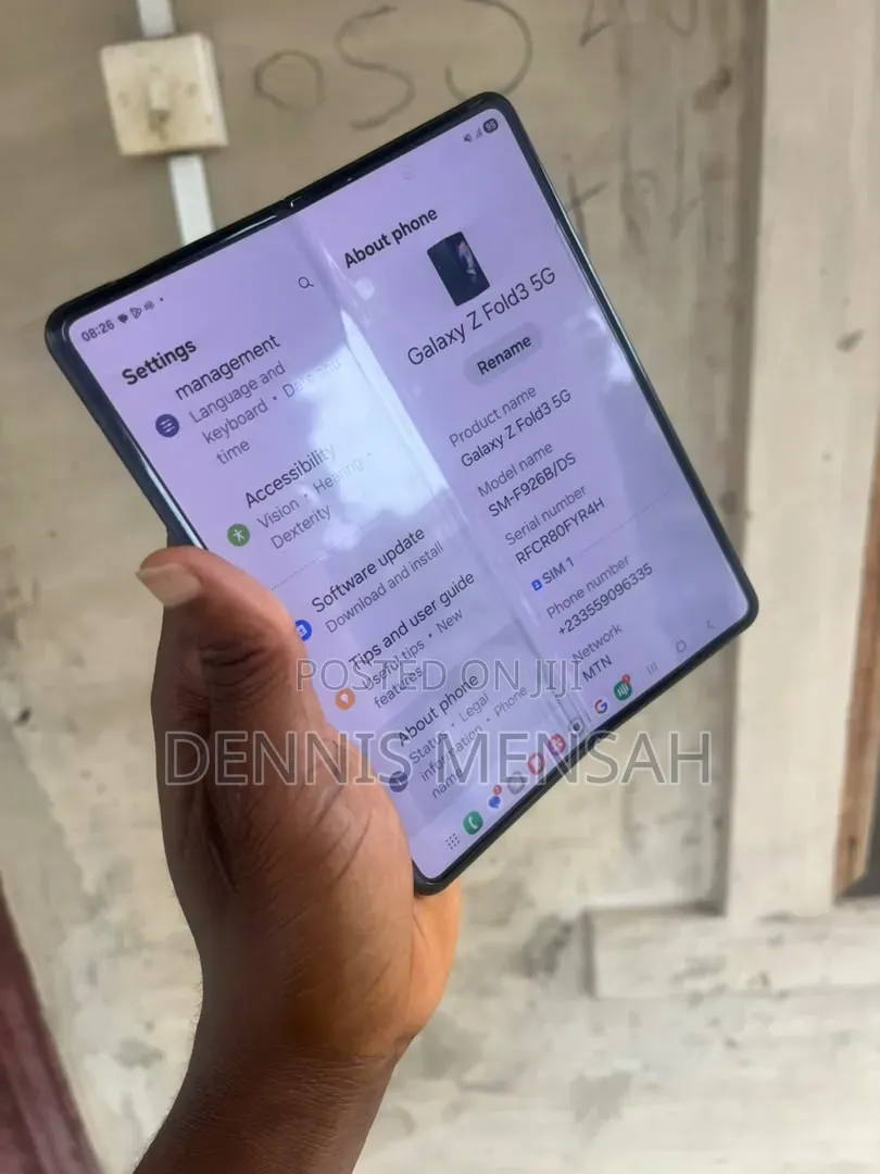 Samsung Galaxy Z Fold3 5G 256 GB Black
