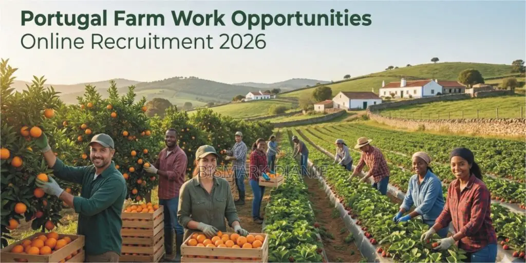 Portugal Seasonal Farm Job ( Work Permit Available