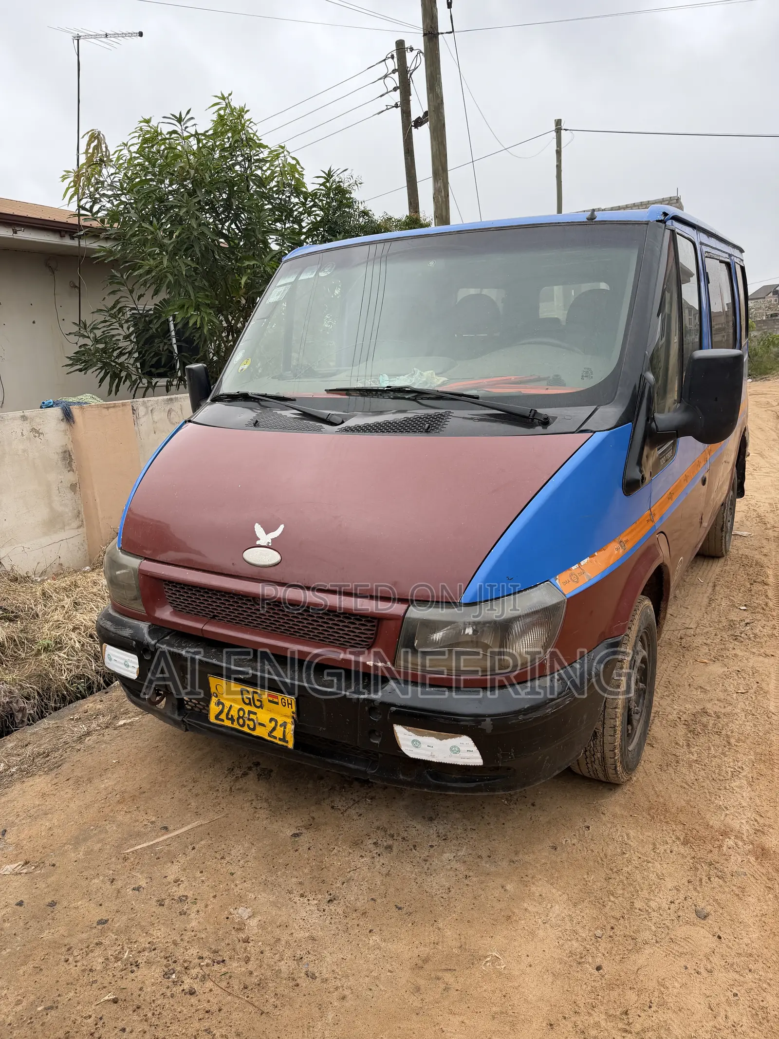 Ford Transit 2008 Blue