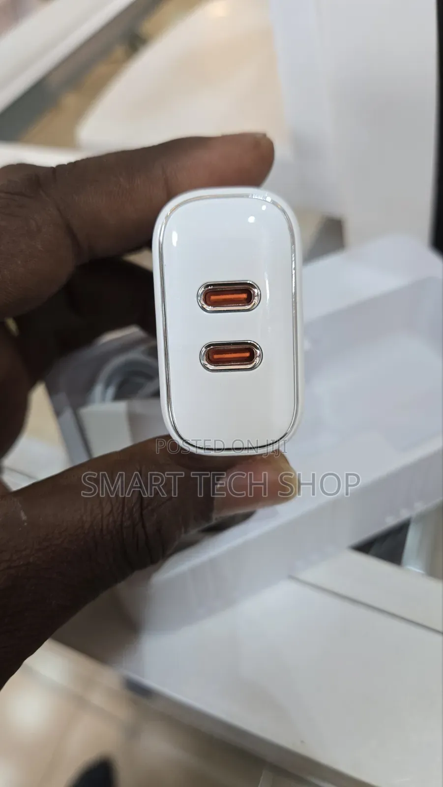 LDNIO A2528M Dual USB-C Port 35W Power Adapter Charger for Apple MFI