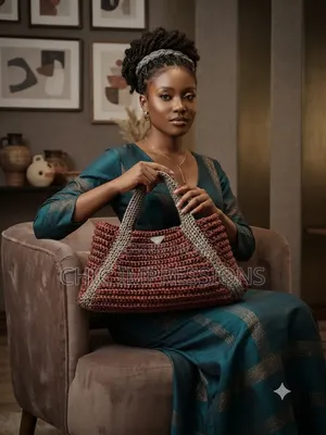 Velour Wave Bag