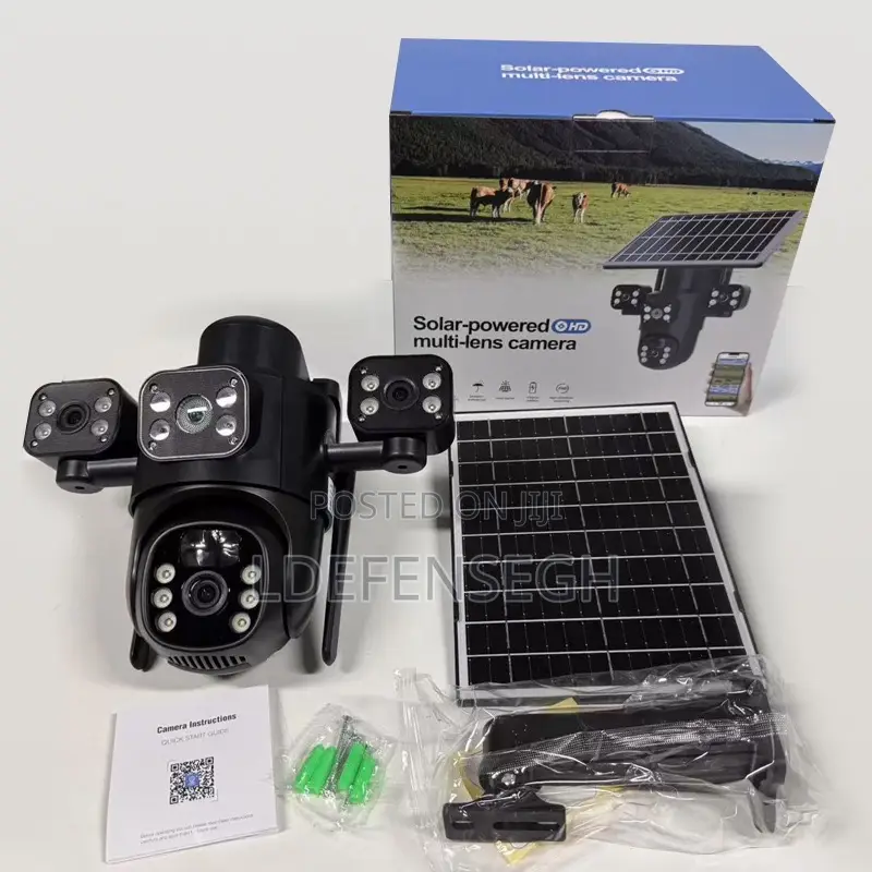 Solar Powered Surveillance Cameras