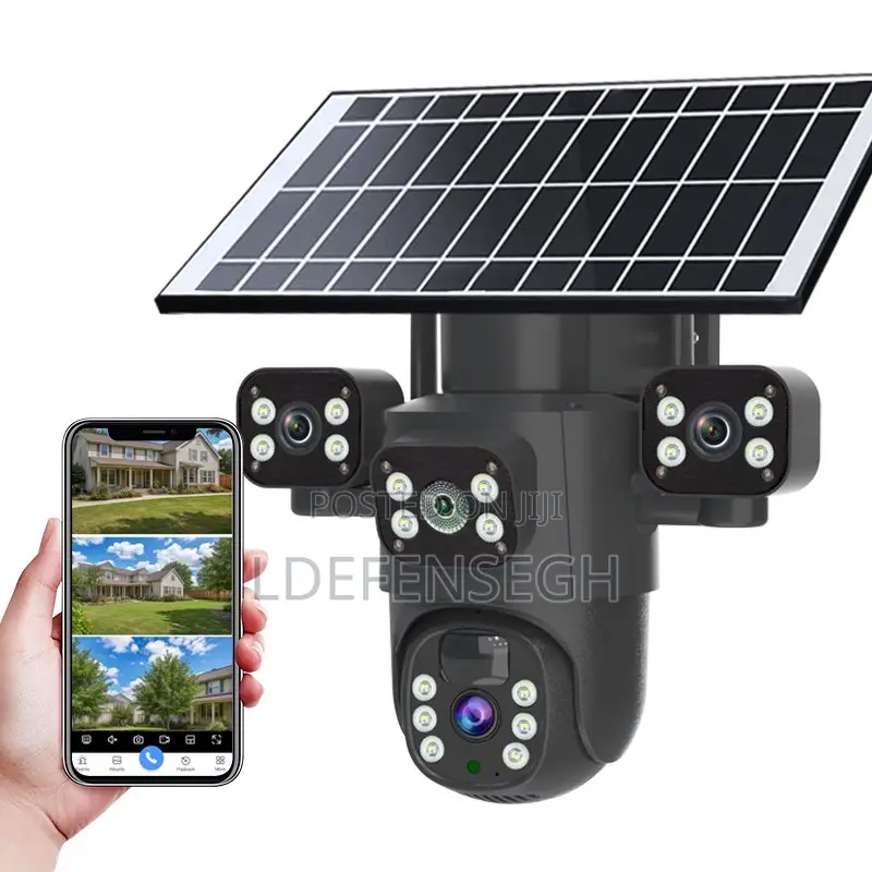 Solar Powered Surveillance Cameras