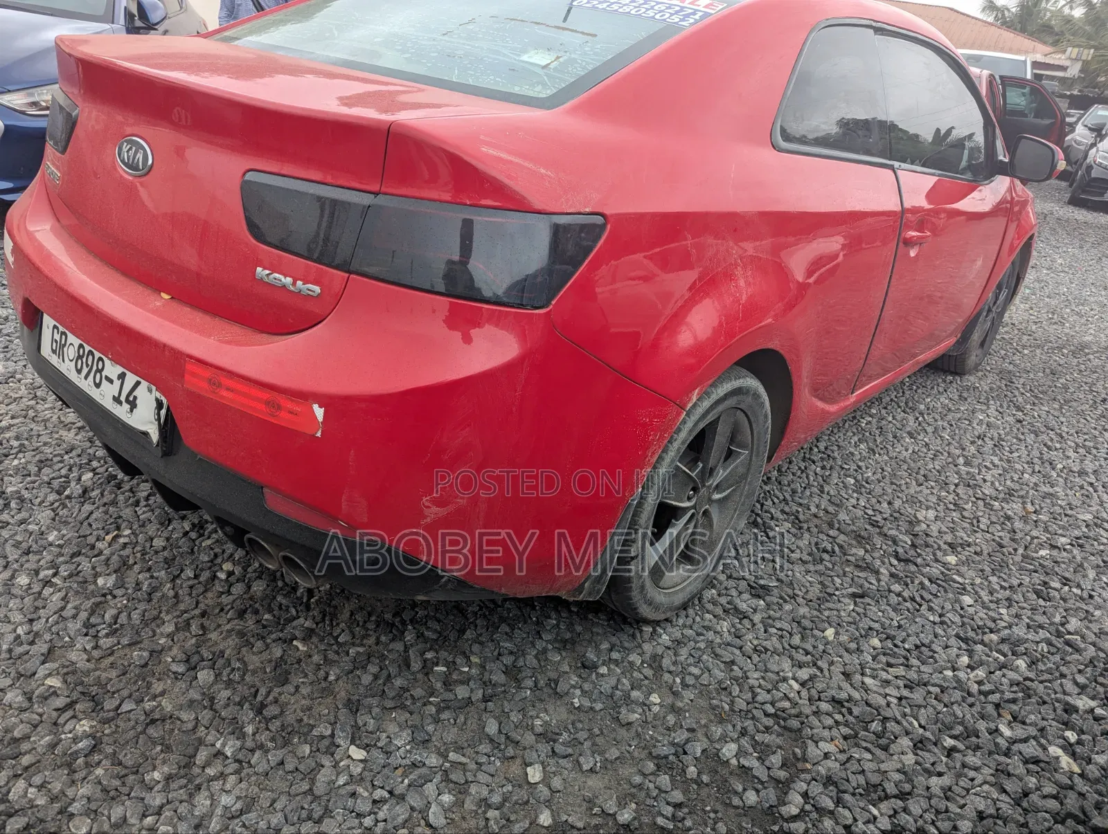 Kia Forte 2010 Red