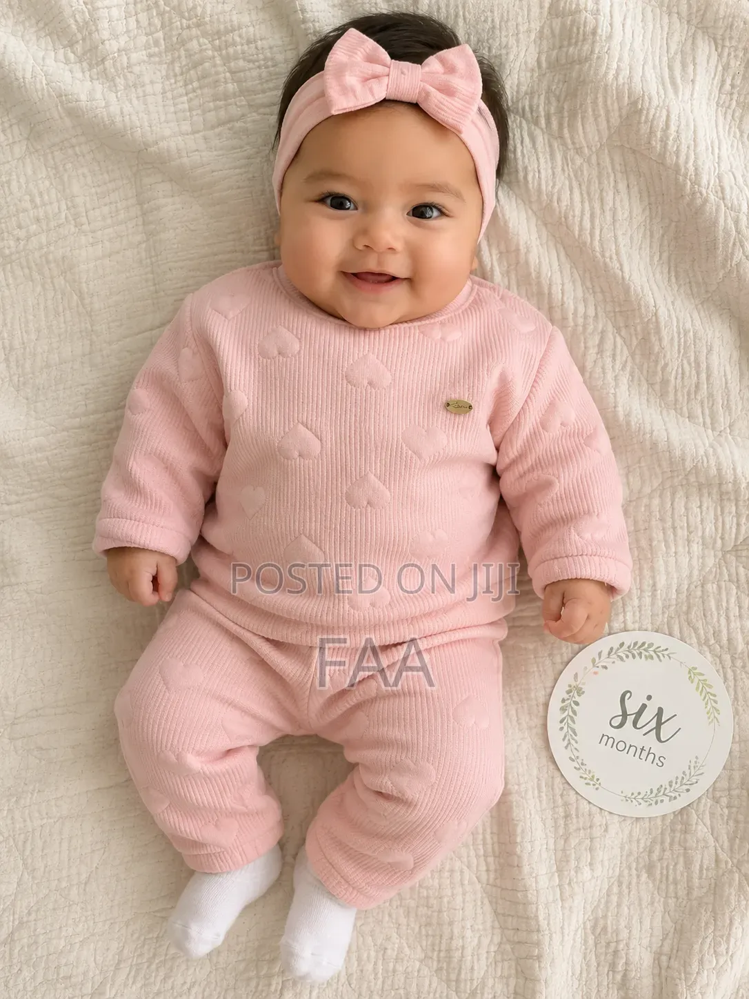 Children's Clothes Hoodie and Jogger Set 3-6months Made in Turkey