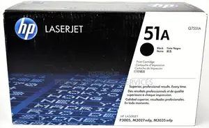 Original HP 51A (Q7551A) Black LaserJet Toner Cartridge