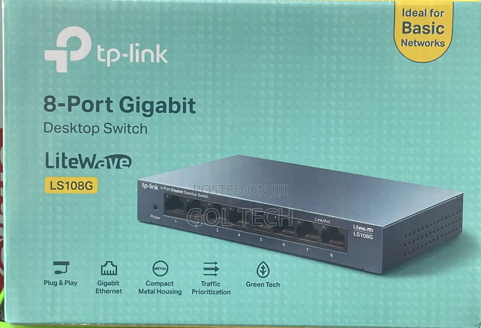 TP-Link 8-Port Gigabit Desktop Switch