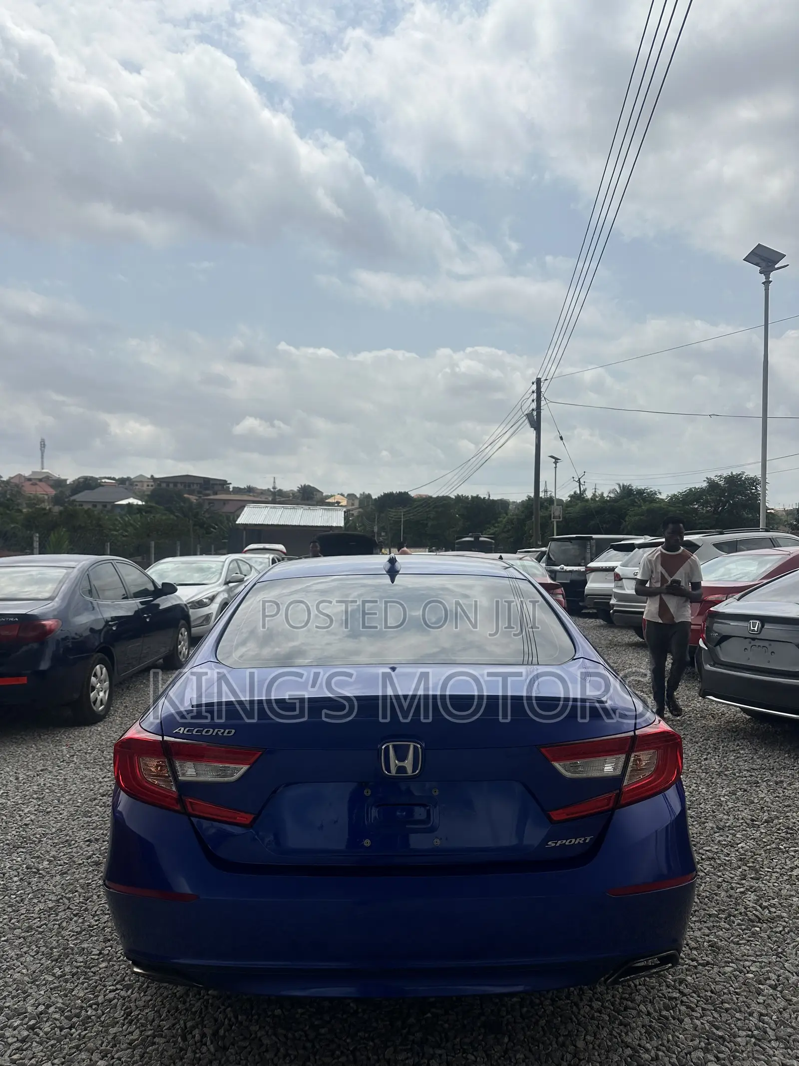 Honda Accord Sport (1.5L 4cyl Turbo CVT) 2019 Blue