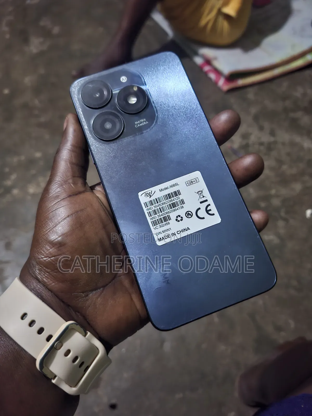 Itel A70 128 GB Black