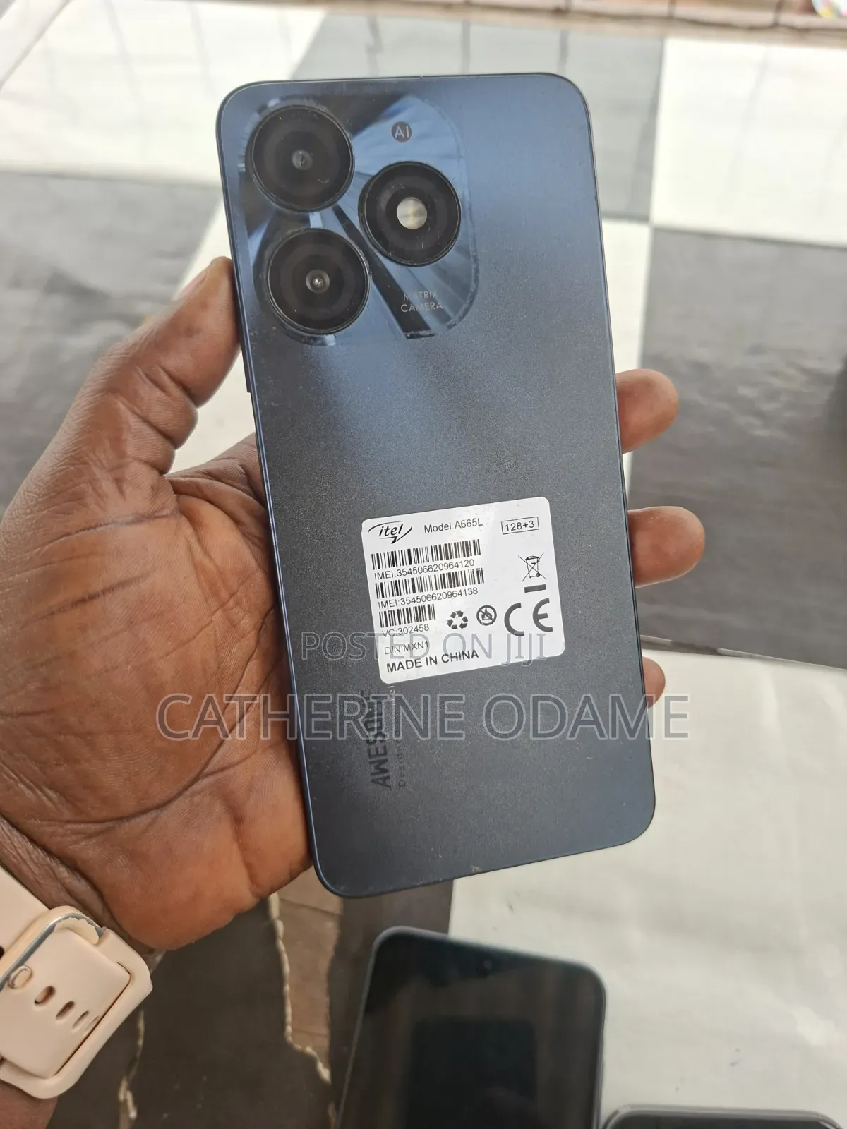 Itel A70 128 GB Black