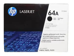 Original HP 64A (CC364A) Black LaserJet Toner Cartridge