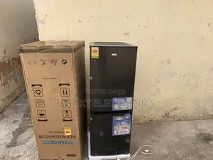 Quality Nasco 207 Liters Double Door Fridge