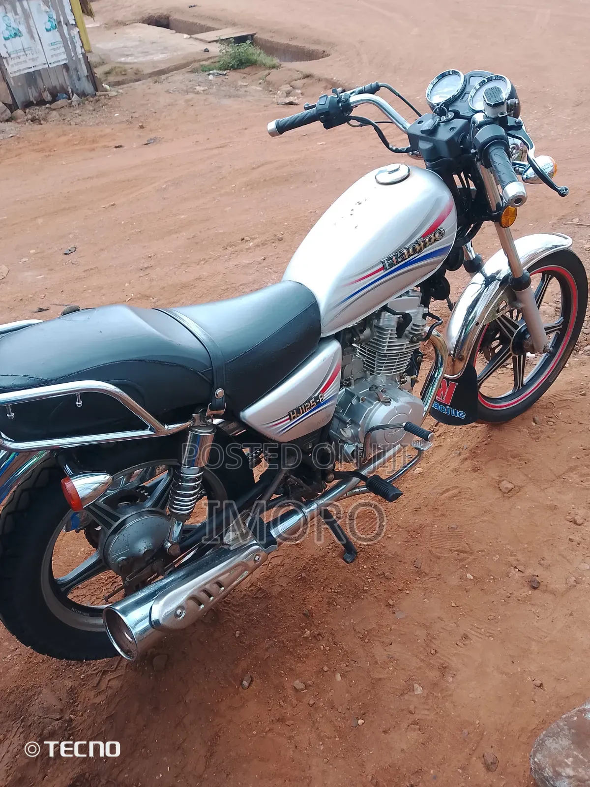 Haojue HJ125-8K 2024 Silver