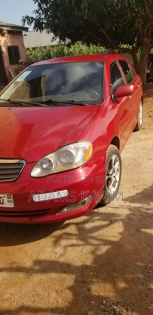 Toyota Corolla 2007 Red