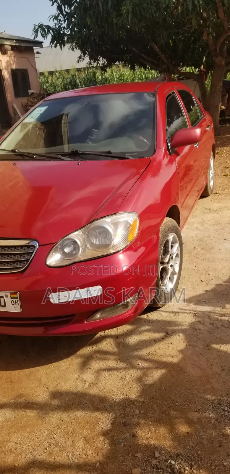 Toyota Corolla 2007 Red