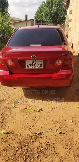 Toyota Corolla 2007 Red