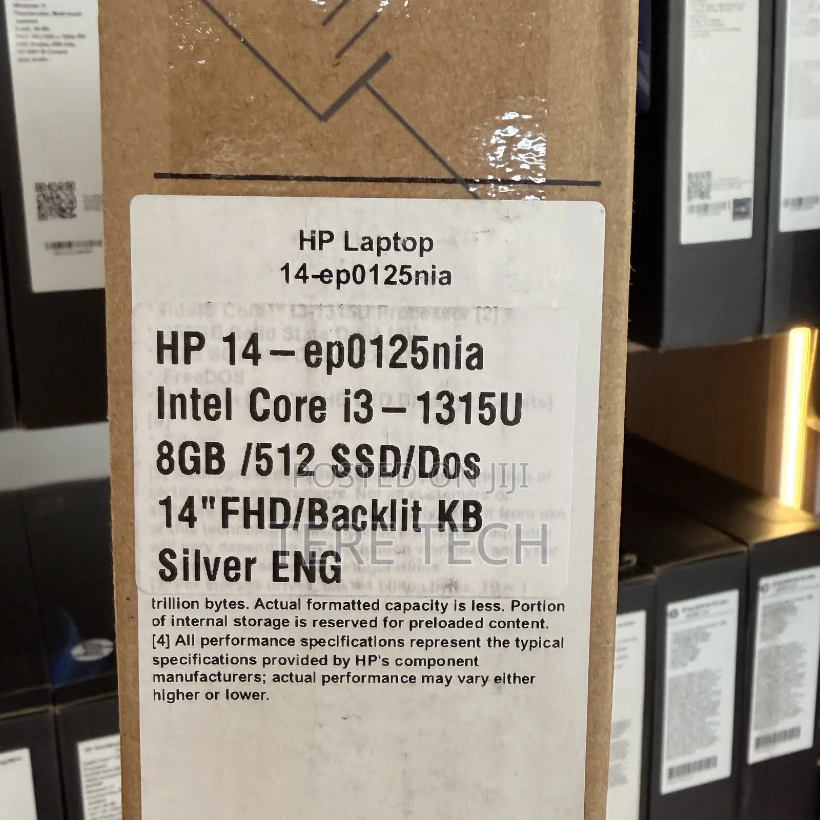 New Laptop HP 8GB Intel Core i3 SSD 512GB