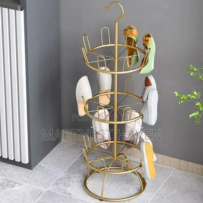 3 Tier Metal Shoe Rack