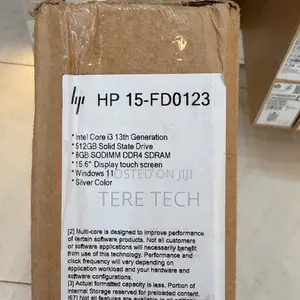 New Laptop HP 8GB Intel Core i3 SSD 512GB