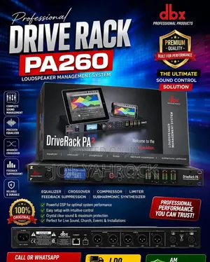 Pa260 Drive Rack DBX