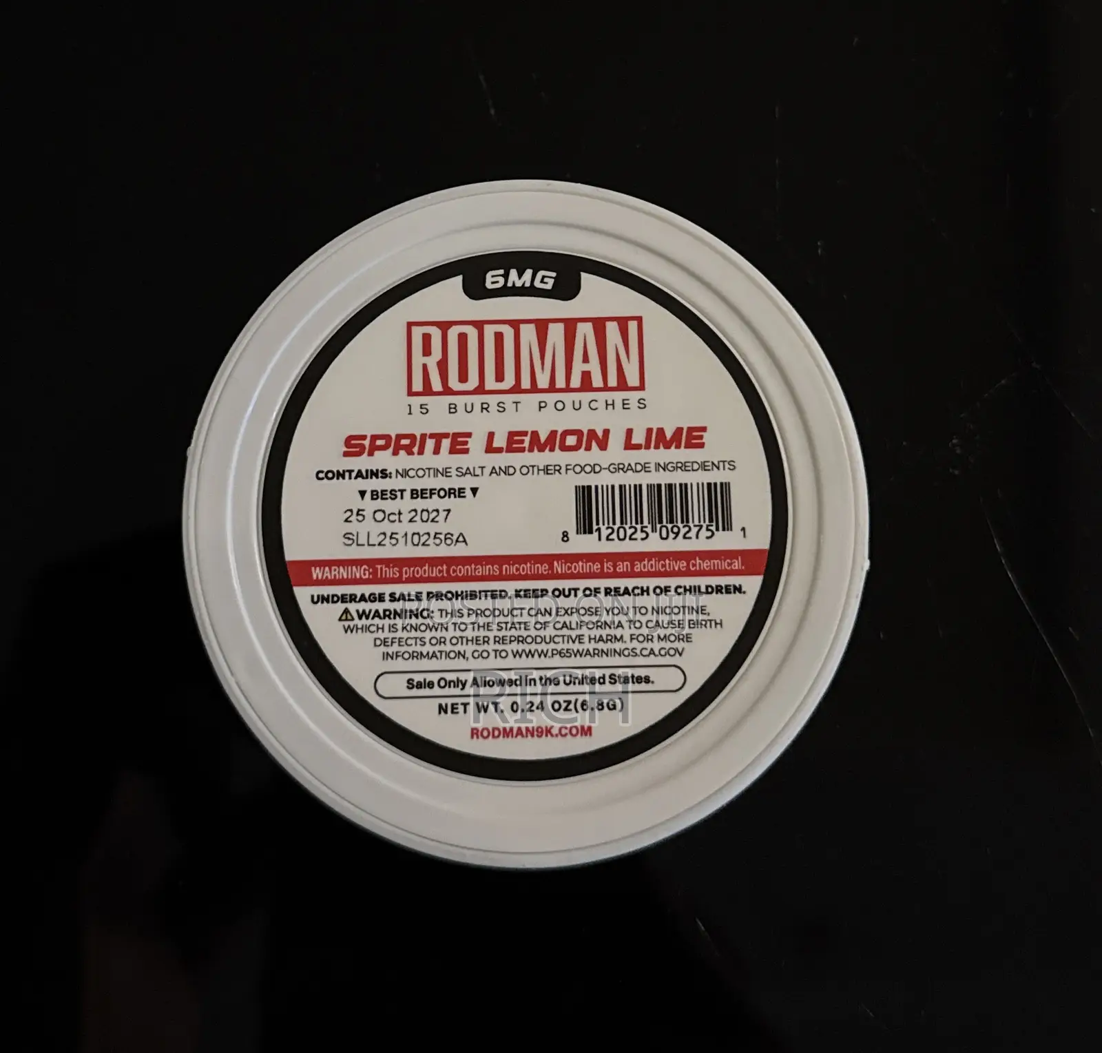 Rodman Nicotine Pouches
