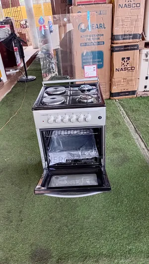 Volcano 2+2 Auto Ignition Gas Cooker With Oven Grill