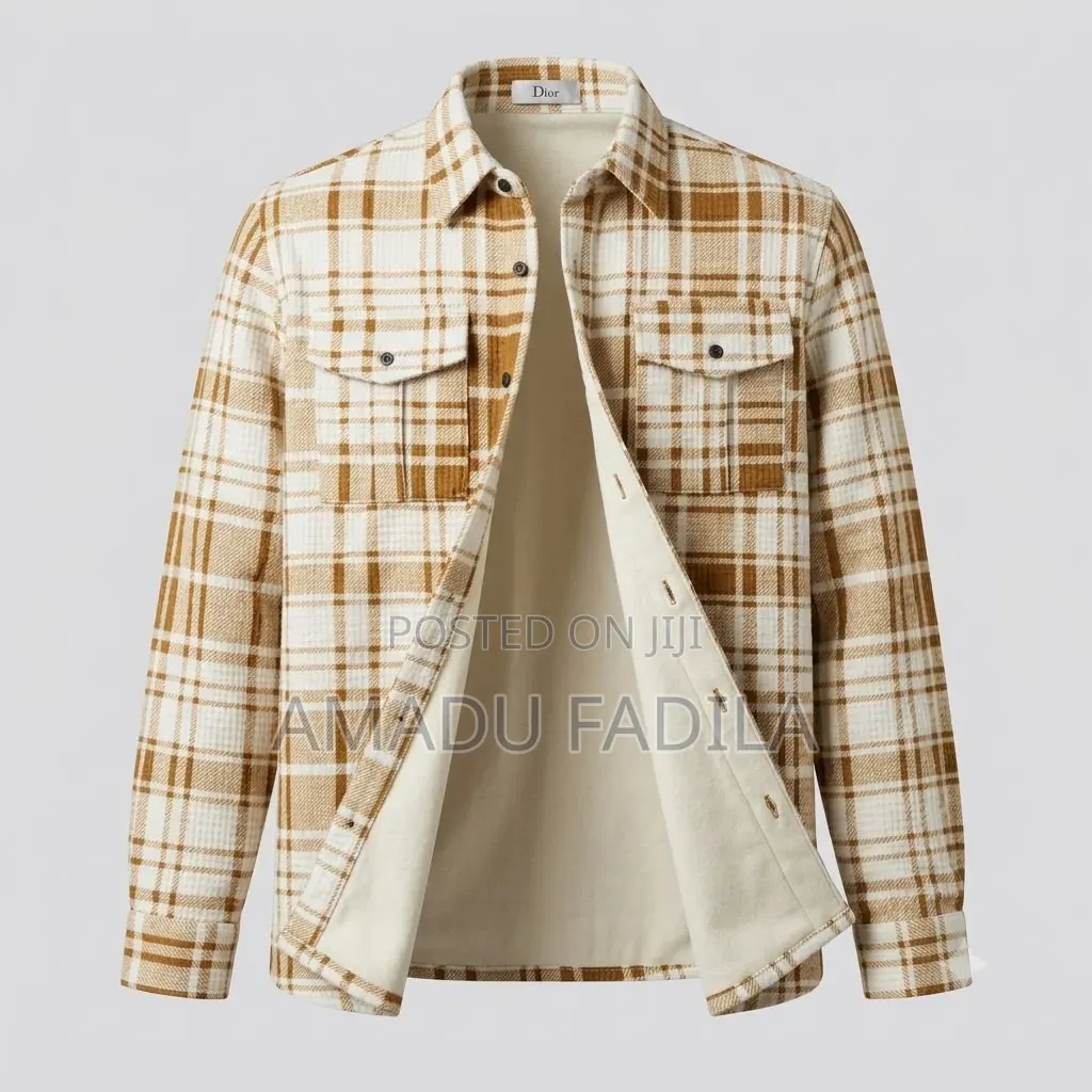 ZARA Heavy Check Long Sleeve Shirt