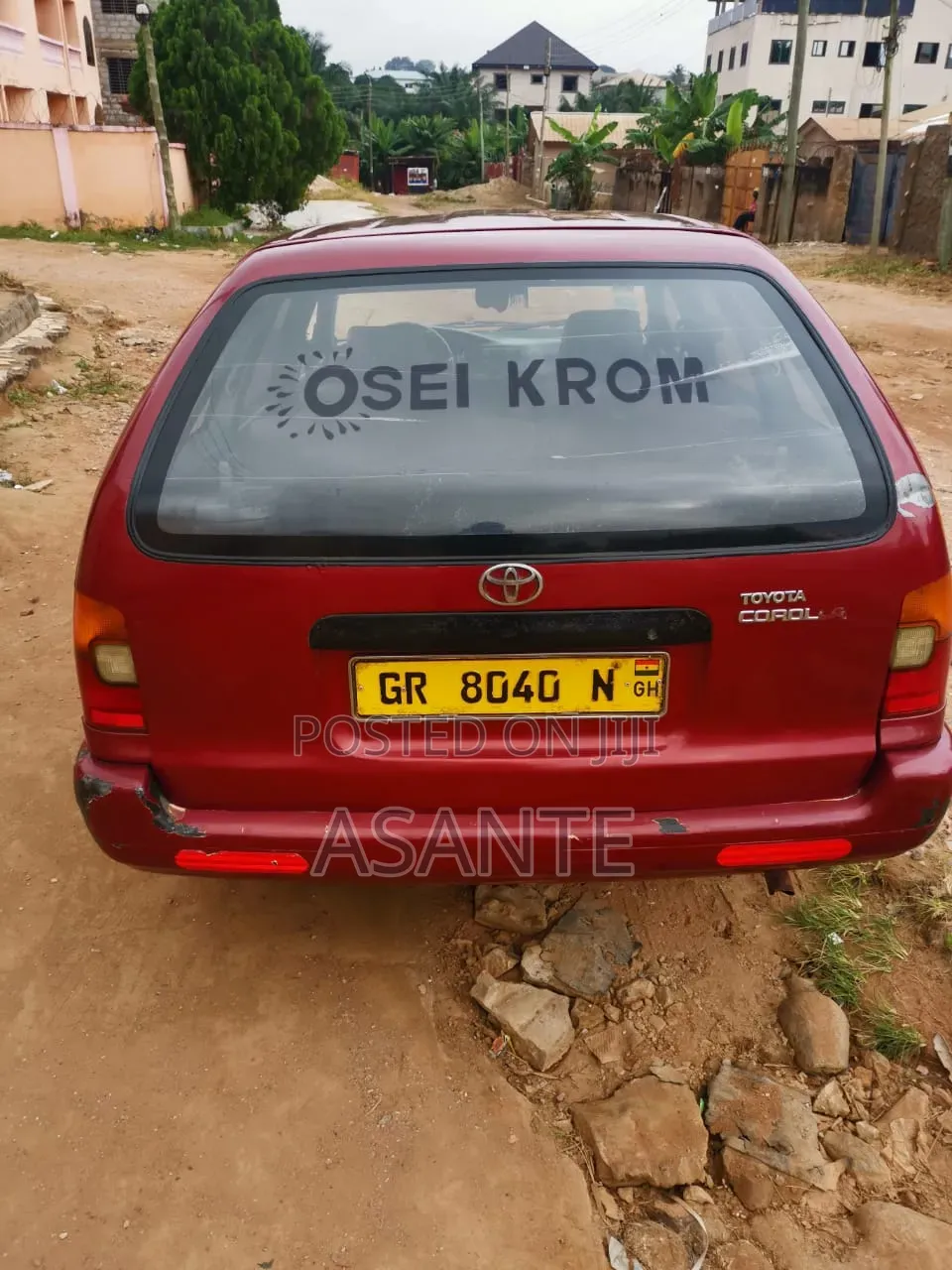 Toyota Corolla 2000 Red