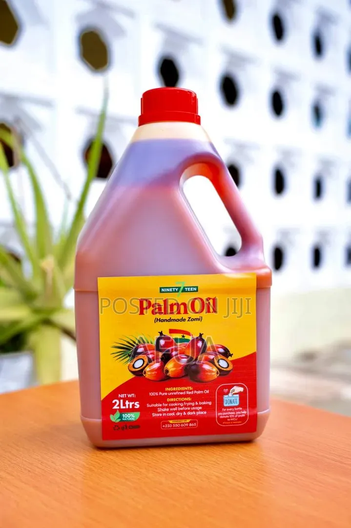 Pure Palm Oil (Zomi) for Sale