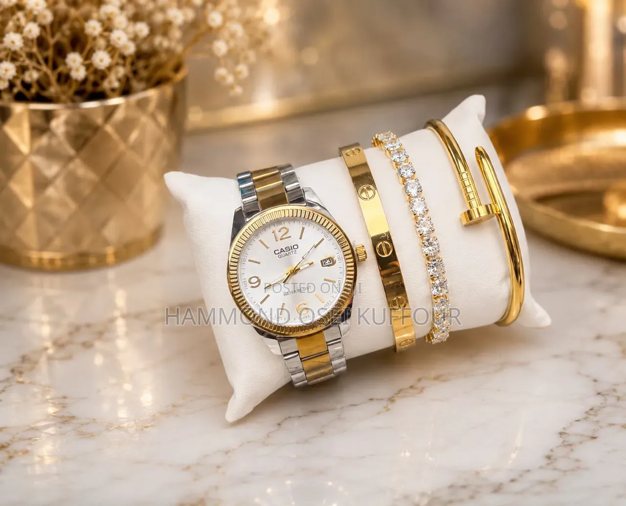 Dealers in All Kinds of Watches and Bracelets Both Ladies and Men's.