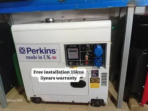 Perkins 15kVA 16.5kW Silent Diesel Generator – Brand New15kva
