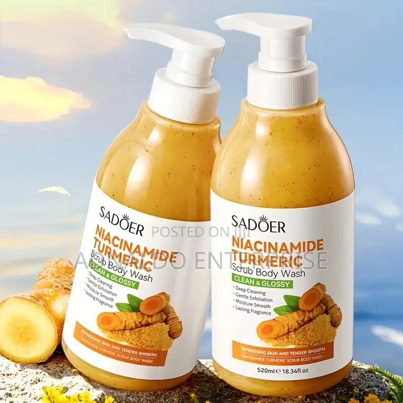 Tumeric Body Wash Scrubs