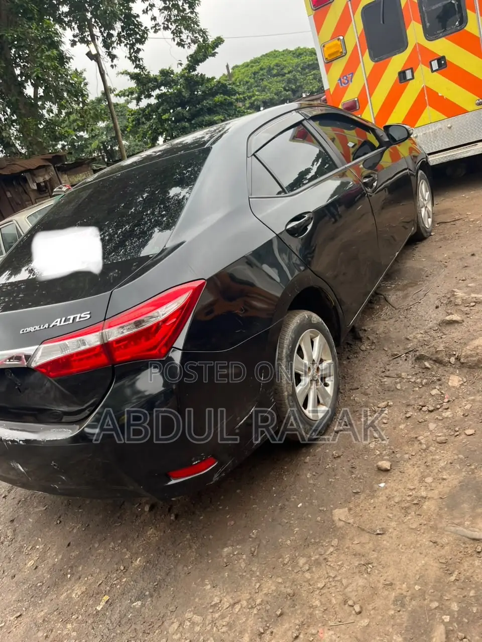 Toyota Corolla 2016 Black