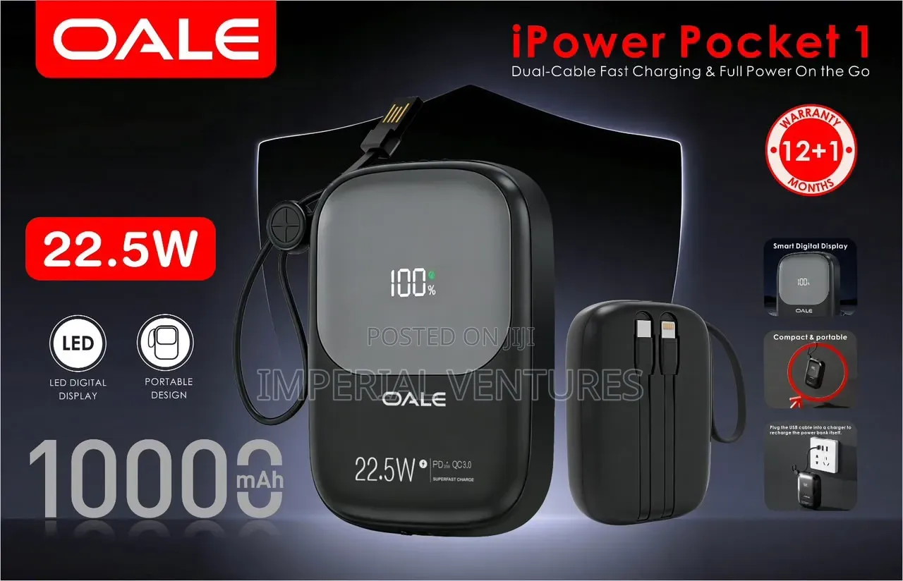 10,000mah Oale Power Bank