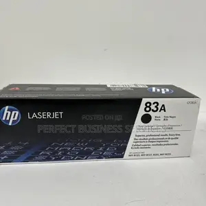 Original HP 83A (CF283A) Black LaserJet Toner Cartridge