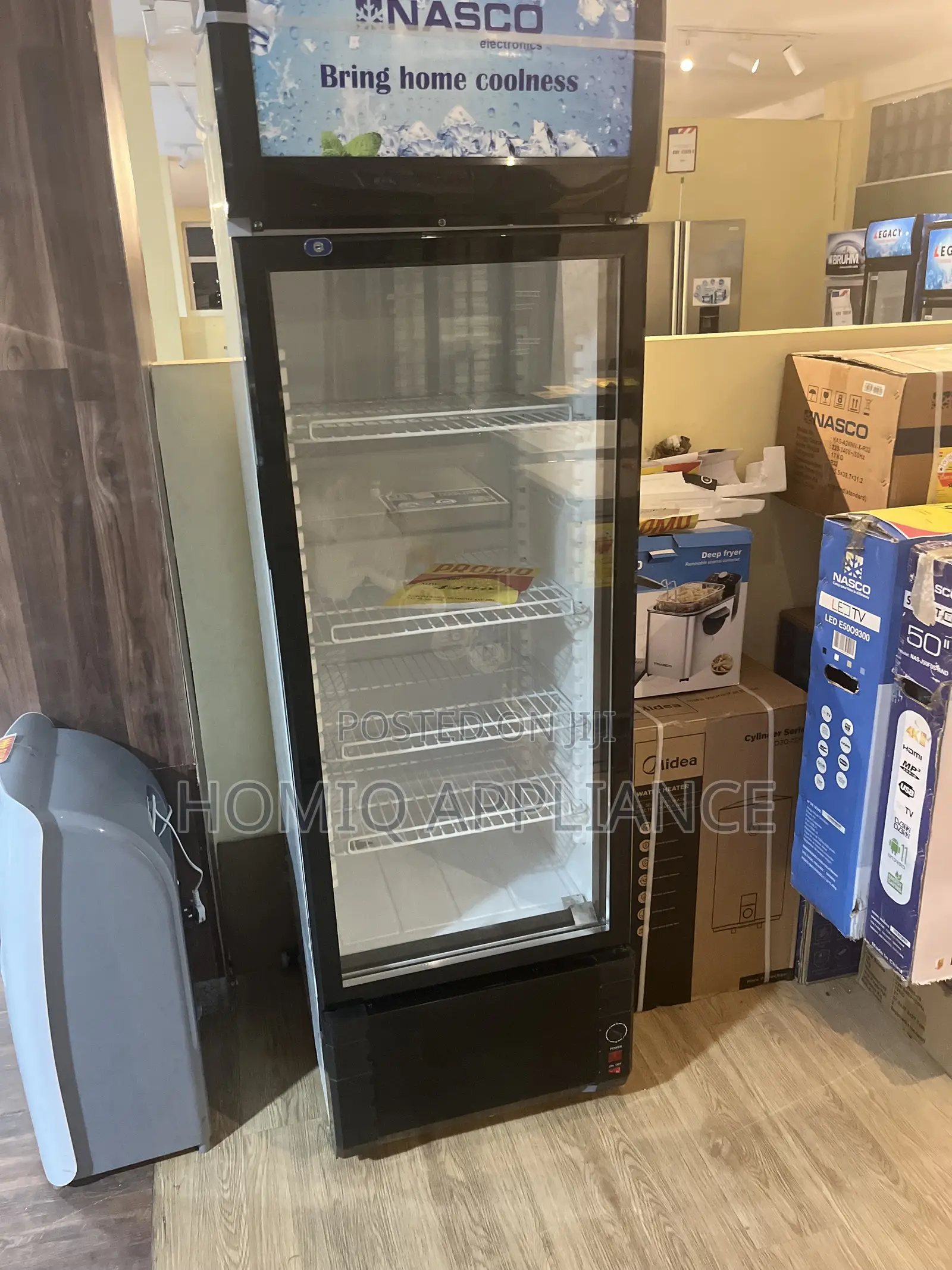 Nasco 288ltrs (Nas-Fl350-1dr) Display Fridge