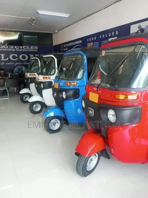New Bajaj RE 2025 Blue