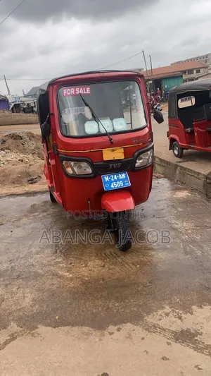 TVS King Deluxe Plus iTouch Start 2024 Red