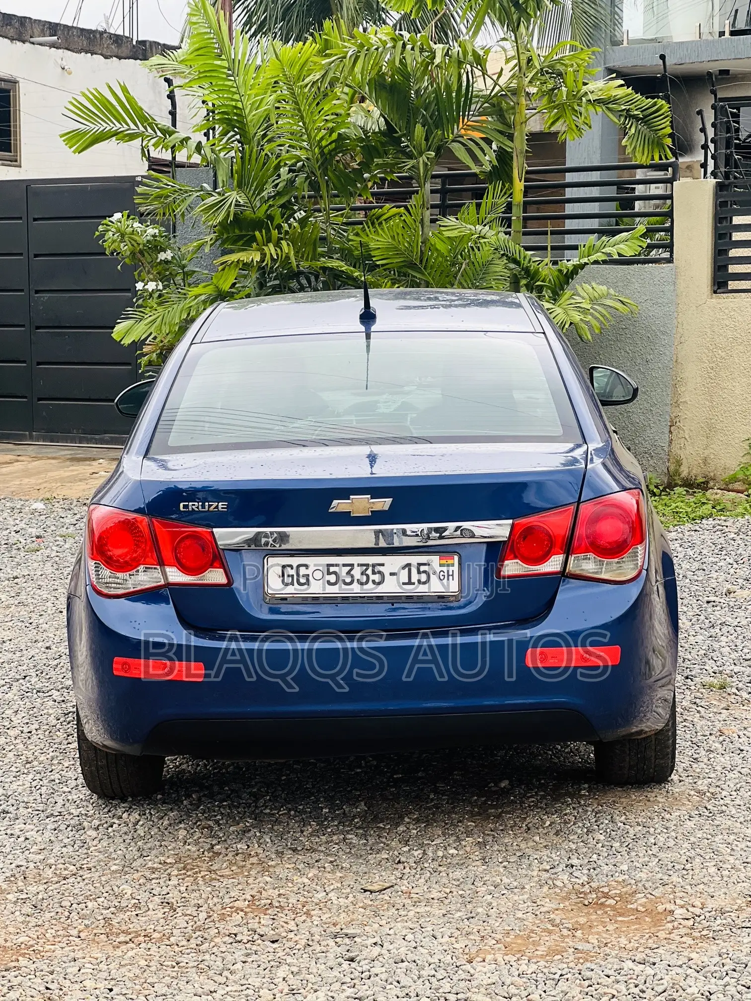 Chevrolet Cruze 2012 Blue