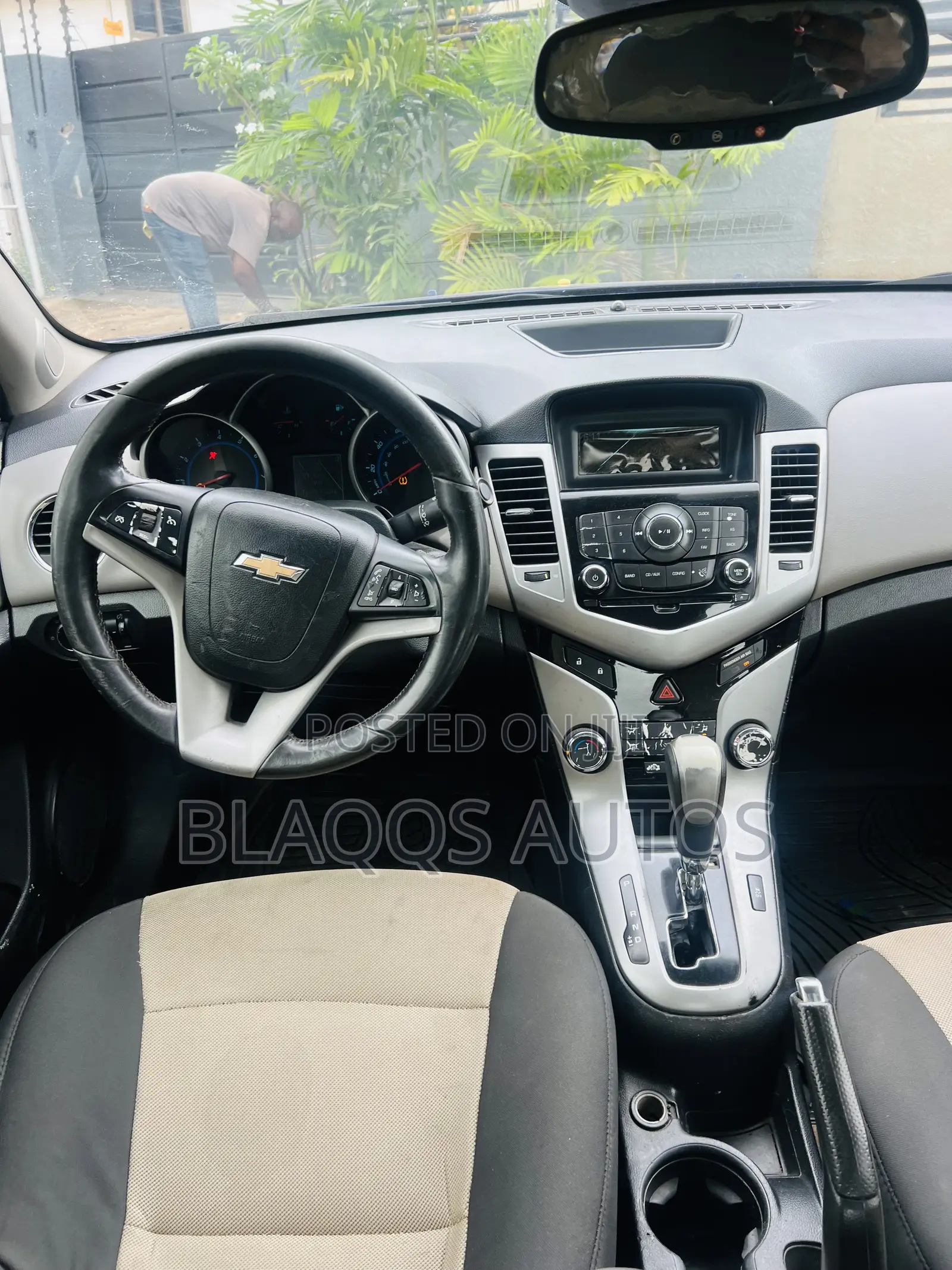 Chevrolet Cruze 2012 Blue