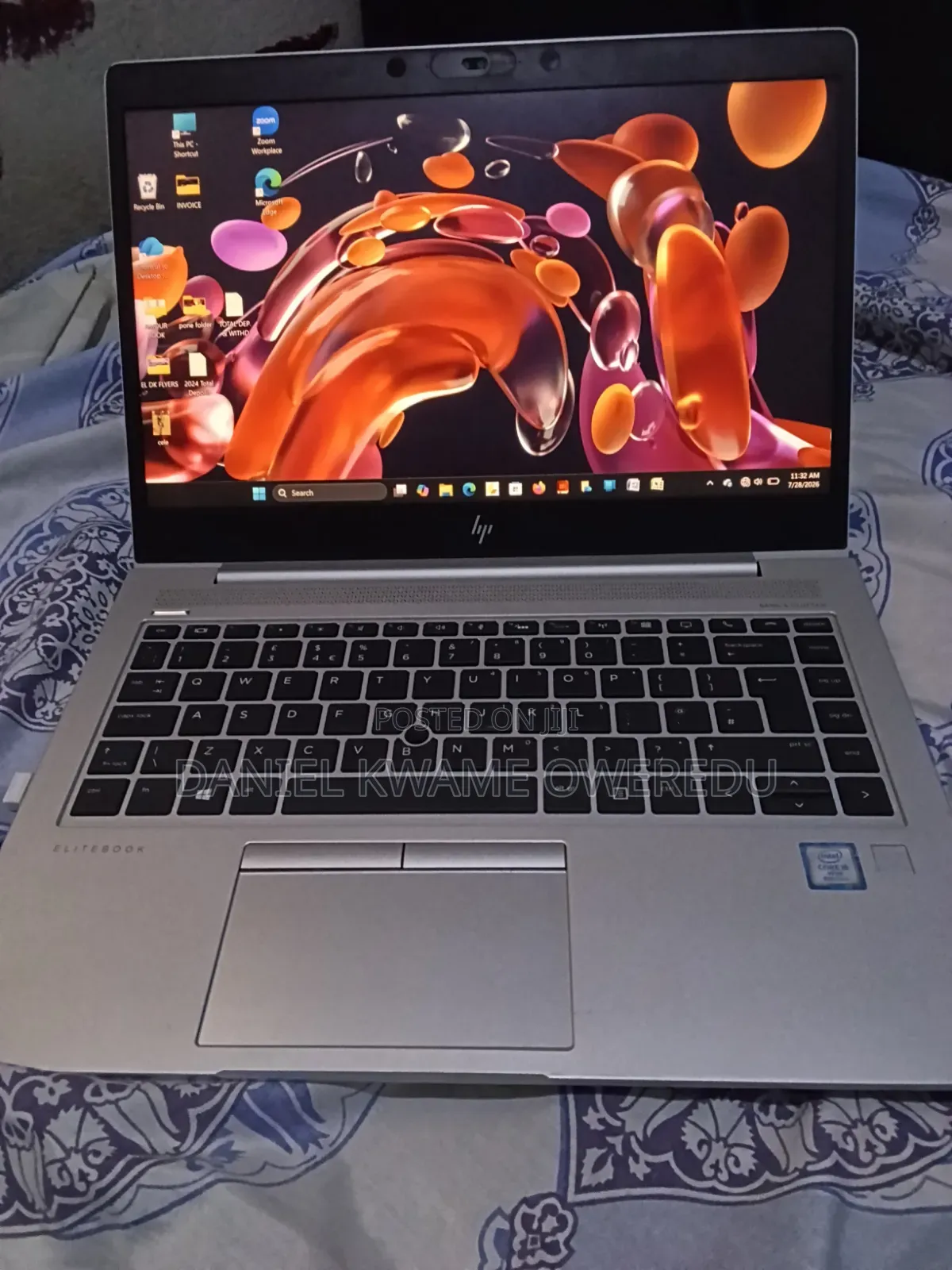 Laptop HP EliteBook 840 G6 8GB Intel Core i5 SSD 256GB