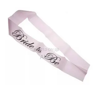 Bride to Be Sash
